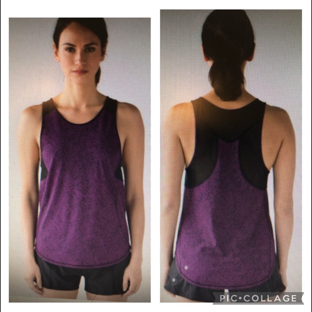 Lululemon Sculpt Tank II Mesh Panel